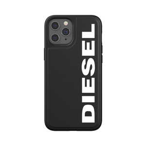 DIESEL iPhone 12 Pro Max 6.7インチ対応Moulded Case Core FW20 BK/WH 42493