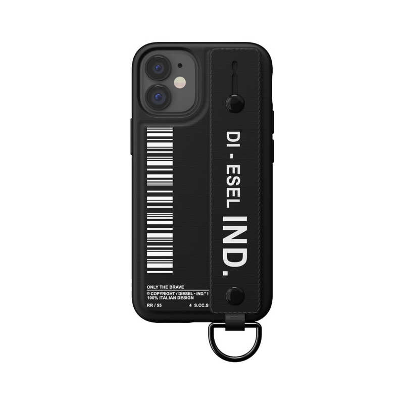 DIESEL DIESEL iPhone 12 mini 5.4インチ対応 Handstrap Case FW20 ブラック 42524 42524