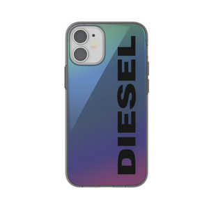 DIESEL iPhone 12 mini 5.4インチ対応 Snap Case Clear FW20 Holograph 42572