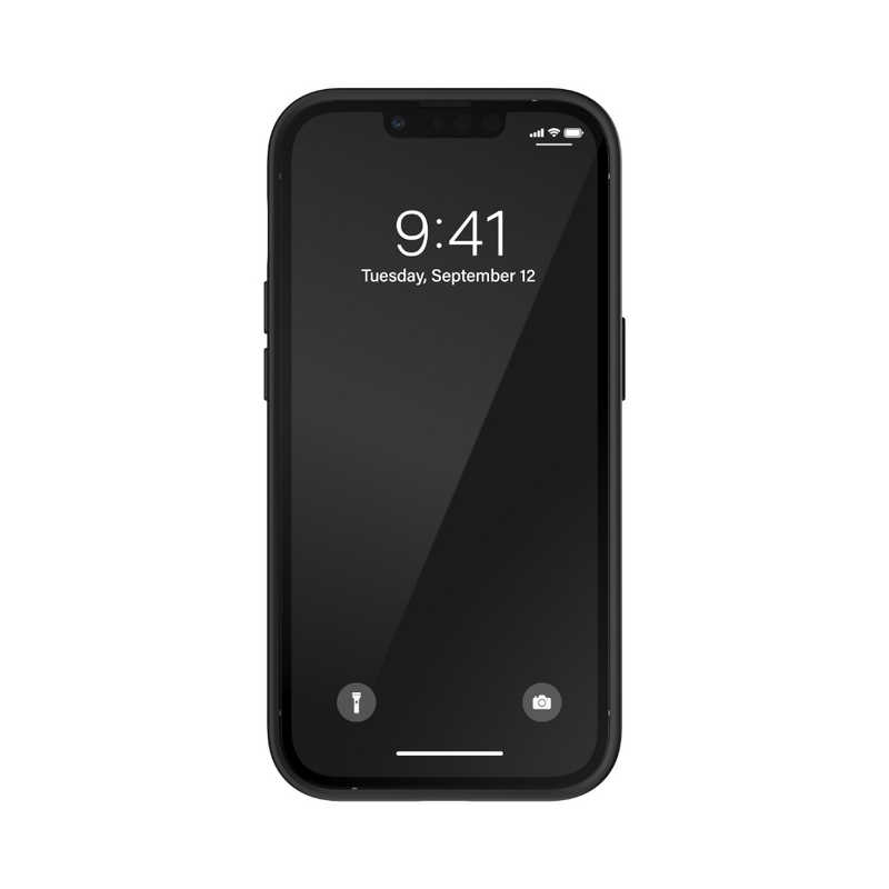 アディダス アディダス iPhone 14 Pro 6.1インチ OR Moulded Case PU FW22 blackwhite 50186 50186