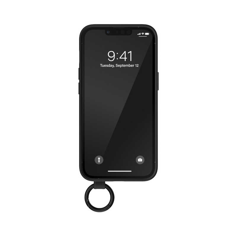 アディダス アディダス iPhone 14 6.1インチOR handstrap case new FW22 blackwhite 50213 50213