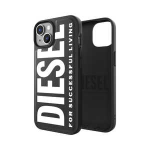 DIESEL iPhone 14 6.1インチMoulded Case Core FW22 blackwhite 50256