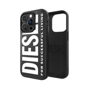 DIESEL iPhone 14 Pro 6.1インチ Moulded Case Core FW22 blackwhite 50257
