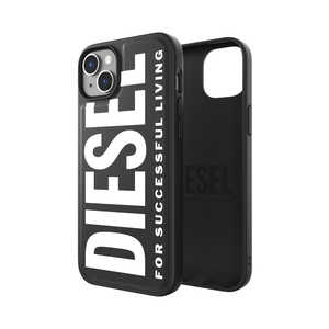 DIESEL iPhone 14 Plus 6.7インチ Moulded Case Core FW22 blackwhite 50258