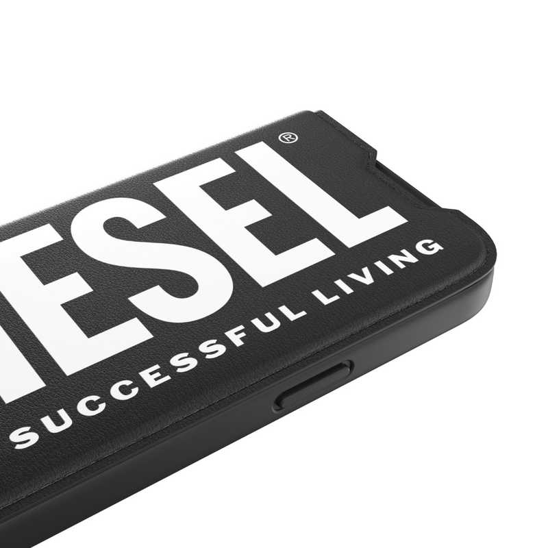 DIESEL DIESEL iPhone 14 Pro 6.1インチ Booklet Case Core FW22 blackwhite 50261 50261