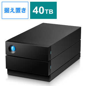 エレコム ELECOM 外付けHDD USB-C接続 2big RAID(Mac/Windows11対応) [40TB /据え置き型] STHJ40000800