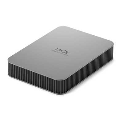 LACIE 外付け ポータブル HDD 5TB Mobile Drive Secure USB Type-C 3年