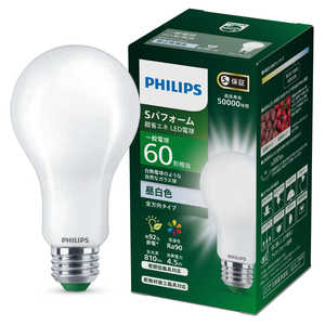 tBbvX PHILIPS LEDd 60` F SptH[LEDd mE26 /ʓd` /60W /F /1 /S^Cvn SPF060W