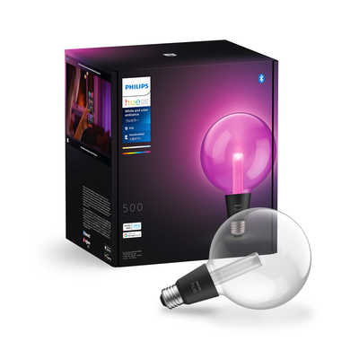 セール　PHILIPS Hue ライトガイド　フルカラー LED電球 E26 フィリップス PHILIPS Philips Hue ライトガイド E26 G125 ［E26 /一般
