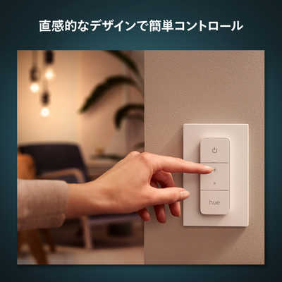 Philips Hue 電球×3（75w,ホワイトグラデーション）ハブ+スイッチ
