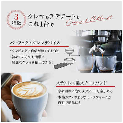 GAGGIA Classic Evo Pro White(セミオートエスプレッソマシン