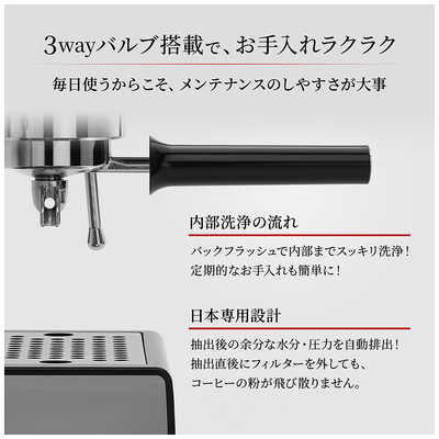 GAGGIA Classic Evo Pro White(セミオートエスプレッソマシン