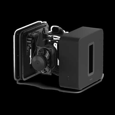 SONOS ソノス Sub4 プレミアムワイヤレスサブウーファー 黒 Amazon.co