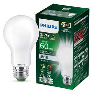�t�B���b�v�X PHILIPS S�p�t�H�[�� ���ȃG�l LED�d�� �����F ������Ή� E26 ��ʓd���` 60W���� �����F 1�� �S�����^�C�v SPFD60W