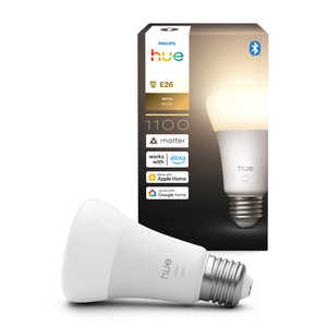 フィリップス　PHILIPS LED電球 電球色 75W形相当 調光 Philips Hue ［E26 / 一般電球形 / 75W相当 / 電球色 / 1個 / 広配光タイプ］ PH75WH1-SU