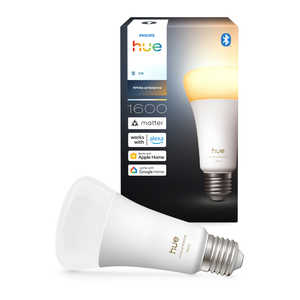フィリップス　PHILIPS LED電球 ホワイトグラデーション 100W形 E26 Philips Hue ［E26 / 一般電球形 / 100W相当 / 1個 / 広配光タイプ］ PH10WA1-SU