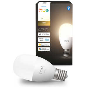 �t�B���b�v�X PHILIPS �z���C�g LED�d�� Philips Hue �mE17 / ��ʓd���` / 40W���� / 1�� / �L�z���^�C�v�n PH17WH1-SU