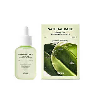 �O���K�W���p�� ohora Natural Care Green Tea 3-in-1 Nail Remover