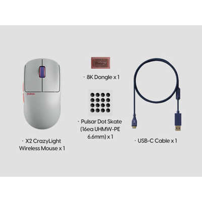 PULSAR ゲーミングマウス X2 CrazyLight Tokyo Exclusive ［光学式