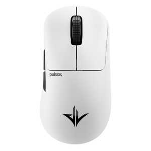PULSAR ゲーミングマウス Pro Series JV-X ［光学式 / 有線/無線(ワイヤレス) / 5ボタン / USB］ ホワイト PJVX22