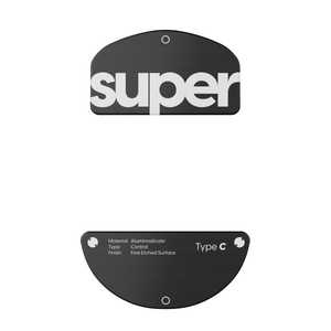 PULSAR 〔マウスソール〕Superglide Type-C Susanto-X Black PSSTSGCB