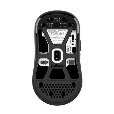 PMM P-CBR★ゲーミングマウス★ブラック PULSAR ゲーミングマウス X2N CrazyLight Medium ［光学式 / 有線/無線