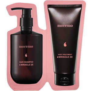 MOREMO 1dayトライアル ミラクル2X(シャンプー&トリートメント) moremo 1DPM2X MOREMO 1dayトライアル ミラクル2X(シャンプー&トリートメント) moremo 1DPM2X