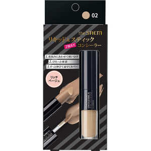 インターコスメティックス ザ・セム CPコンシーラー デュオ 02 リッチベージュ4.5g+4.2g インターコスメティックス ザ・セム CPコンシーラー デュオ 02 リッチベージュ4.5g+4.2g