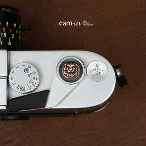 CAMIN ソフトシャッターボタン レリーズボタン 創作型/ (直径10mm) (ライオン) CAM9113