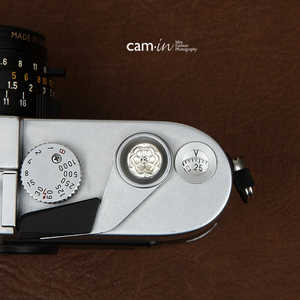 CAMIN ソフトシャッターボタン レリーズボタン 創作型/ (直径10mm) (ダイヤモンドの花) CAM9115