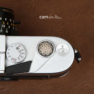 CAMIN ソフトシャッターボタン レリーズボタン 創作型/ (直径13mm) (ホロー花) CAM9118