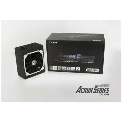 ZALMAN PC電源 ACRUX 1200W［1200W /ATX /Platinum］ ZM1200-ARX の