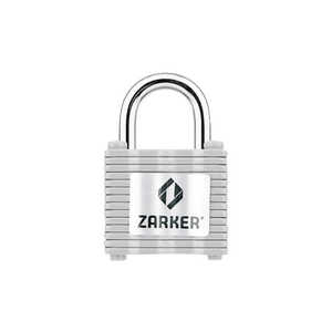 ZARKER キー式 ラミネートスチール南京錠 ツル径4mm N-25