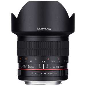 SAMYANG カメラレンズ APS-C用 ［キヤノンEF /単焦点レンズ］ ブラック 10mm F2.8 ED AS NCS CS