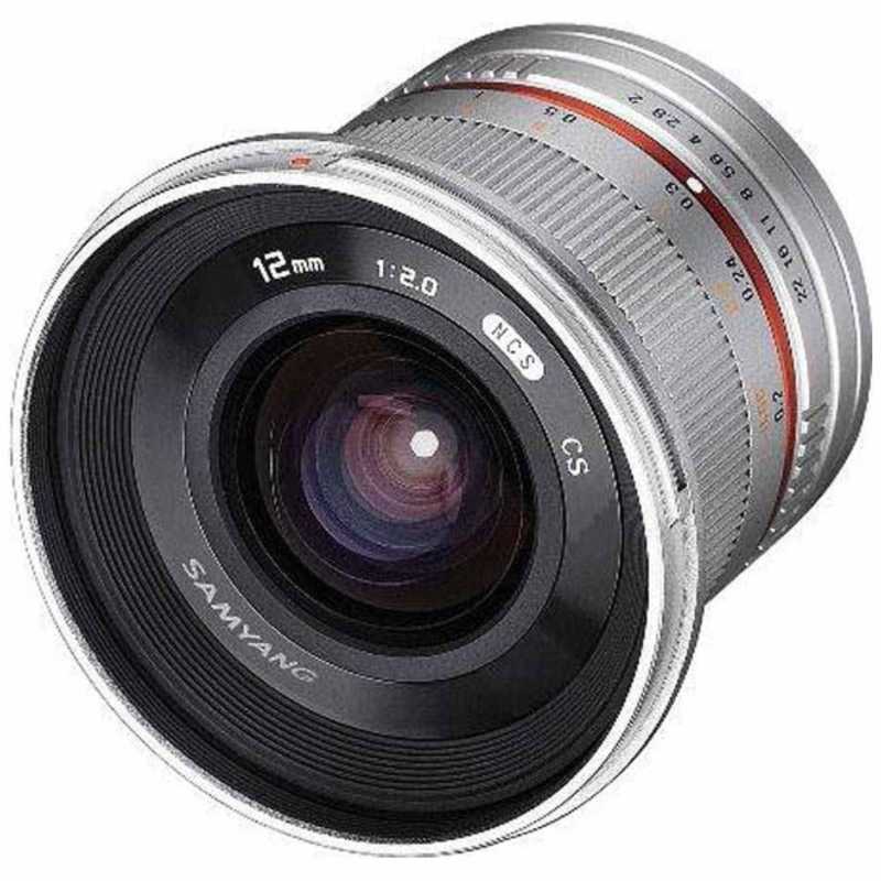 SAMYANG SAMYANG カメラレンズ APS-C用 ［FUJIFILM X /単焦点レンズ］ シルバー 12mm F2.0 NCS CS 12mm F2.0 NCS CS