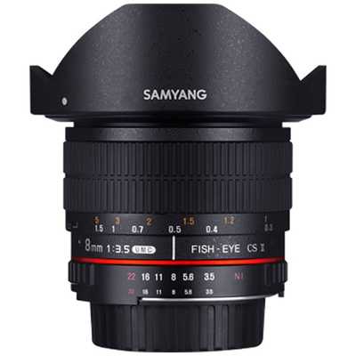 SAMYANG カメラレンズ (キヤノンEF用) 8mm F3.5 UMC FISH-EYE CS II の