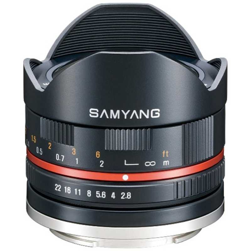 SAMYANG SAMYANG カメラレンズ APS-C用 ［キヤノンEF-M /単焦点レンズ］ ブラック 8mm F2.8 UMC FISH-EYE II 8mm F2.8 UMC FISH-EYE II