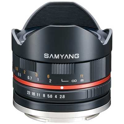 SAMYANG カメラレンズ (EOS M用) 8mm F2.8 UMC FISH-EYE II の通販 