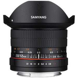 SAMYANG カメラレンズ (EOS M用) 12mm F2.8 ED AS NCS FISH-EYE SAMYANG カメラレンズ (EOS M用) 12mm F2.8 ED AS NCS FISH-EYE