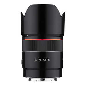 SAMYANG カメラレンズ (ソニーE用/フルサイズ対応) AF 75mm F1.8 FE SAMYANG カメラレンズ (ソニーE用/フルサイズ対応) AF 75mm F1.8 FE