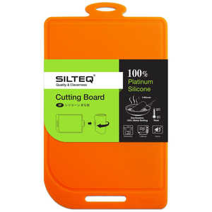 SILTEQ 丸めて煮沸除菌できるまな板 L Size/ Orange (L-オレンジ) きれいのミカタ 160501