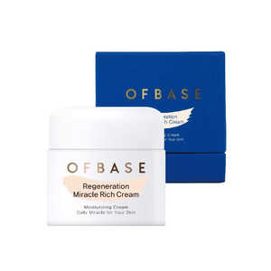 OFBASE オフベース RMリッチ クリーム 50ml ディープケア 保湿クリーム 乾燥肌 ペプチド 海藻エキス配合 リポソーム特許工法 オフベース 