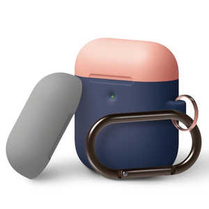 ELAGO AIRPODS DUO HANG CASE for AirPods 2nd Generation Wireless Charging Case (Jean Indigo 2) ELA2WCSSCOWJ2 ELAGO AIRPODS DUO HANG CASE for AirPods 2nd Generation Wireless Charging Case (Jean Indigo 2) ELA2WCSSCOWJ2