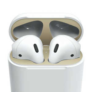 ELAGO AirPods DUST GUARD for AirPods EL_APDDGBSDG_MG (Matte Gold)