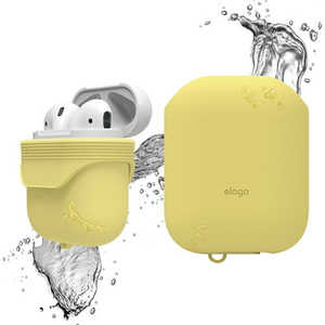 ELAGO AirPods WaterProof Case(ケース) EL_APDCSSCWC_CY Creamy Yellow