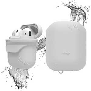 ELAGO AirPods WaterProof Case(ケース) EL_APDCSSCWC_WH White ELAGO AirPods WaterProof Case(ケース) EL_APDCSSCWC_WH White