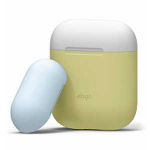 ELAGO AIRPODS DUO Case(ケース) for AirPods elago Yellow ELAPDCSSCDCYE ELAGO AIRPODS DUO Case(ケース) for AirPods elago Yellow ELAPDCSSCDCYE