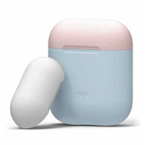 ELAGO AIRPODS DUO Case(ケース) for AirPods elago Pastel Blue ELAPDCSSCDCPB ELAGO AIRPODS DUO Case(ケース) for AirPods elago Pastel Blue ELAPDCSSCDCPB