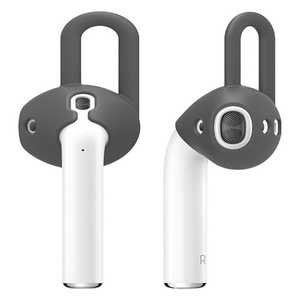 ELAGO AirPods用シリコンカバー EarPads for AirPods EL_APDCSSCED_GY ダークグレイ ELAGO AirPods用シリコンカバー EarPads for AirPods EL_APDCSSCED_GY ダークグレイ