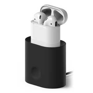 ELAGO elago(エラゴ)CHARGINGSTATION(スタンド)forAirPods EL_APDSTSCCS_BK Black ELAGO elago(エラゴ)CHARGINGSTATION(スタンド)forAirPods EL_APDSTSCCS_BK Black
